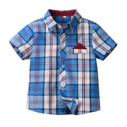 StyleCast Boys Blue Checked Casual Shirt-image-91