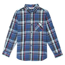 Cantabil Boys Tartan Checks Casual Cotton Shirt-picture-27