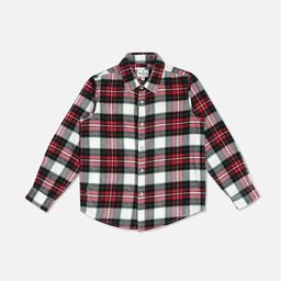 Pepe Jeans Boys Tartan Checks Spread Collar Long Sleeve Cotton Casual Shirt-picture-39