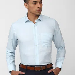 Van Heusen World Wear Spread Collar Pure Cotton Formal Shirt-picture-10