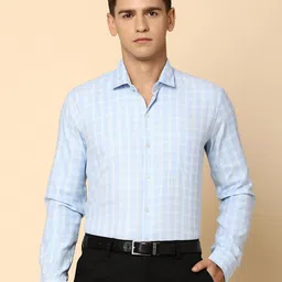 J White by Vmart Gingham Checked Formal Shirt-image-67