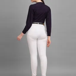 Kinjo Navy Blue Crepe Top-picture-20