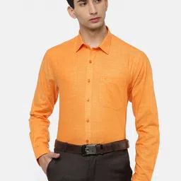 Ramraj Regular Fit Formal Cotton Shirt-image-8