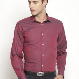 Balista Spread Collar Formal Cotton Shirt-image-56