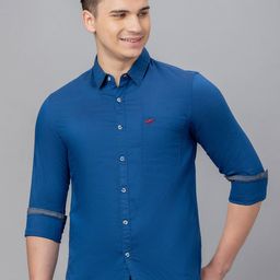 Globus Spread Collar Pure Cotton Casual Shirt-image-43