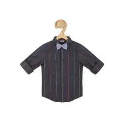 Allen Solly Junior Boys Slim Fit Striped Spread Collar Cotton Casual Shirt-image-99
