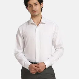 Blackberrys India Slim Fit Twill Weave Cotton Formal Shirt-image-51