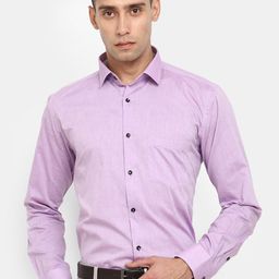 J White by Vmart Long Sleeves Spread Collar Formal Cotton Shirt-image-59