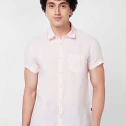 SPYKAR Spread Collar Linen Shirt-image-17
