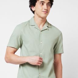 SPYKAR Short Sleeves Cotton Casual Shirt-image-72