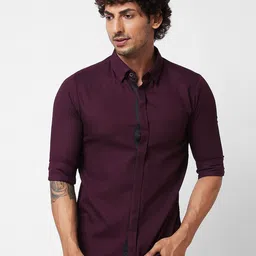 SPYKAR Spread Collar Cotton Casual Shirt-picture-48