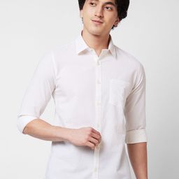 SPYKAR Self Design Cotton Casual Shirt-picture-7