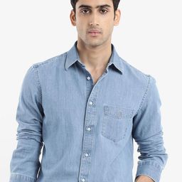 RARE RABBIT Men Comfort Faded Opaque Casual Shirt-image-69