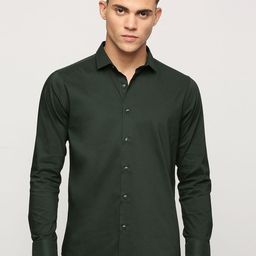 Pepe Jeans Men Green Opaque Casual Shirt-image-109