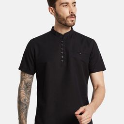 METTLE Men Opaque Pure Cotton Casual Shirt-picture-6