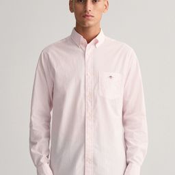 GANT Striped Button Down Regular Fit Shirt image 1