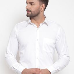 ASCIIBLUES Spread Collar Cotton Slim Fit Formal shirt-image-47