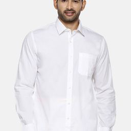 Ramraj Spread Collar Pure Cotton Casual Shirt-image-85