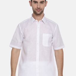 Ramraj Spread Collar Pure Cotton Casual Shirt-picture-51