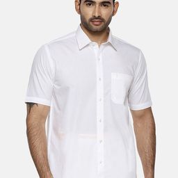 Ramraj Spread Collar Pure Cotton Casual Shirt-image-83
