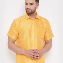 VASTRAMAY Premium Spread Collar Casual Shirt-image-41
