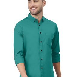 KHUSHI CREATION Original Spread Collar Cotton Casual Shirt-image-67