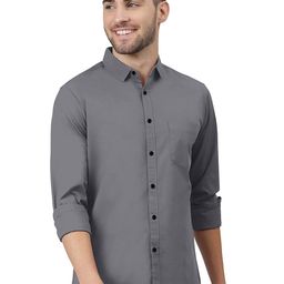 KHUSHI CREATION Original Spread Collar Cotton Casual Shirt-image-65