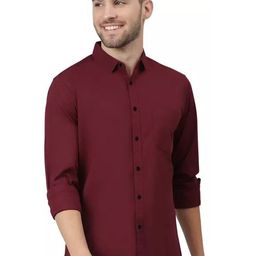 KHUSHI CREATION Original Spread Collar Cotton Casual Shirt-image-80