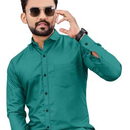 KHUSHI CREATION Original Slim Fit Cotton Casual Shirt-image-96