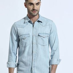 Klub Fox Men Slim Fit Opaque Casual Shirt-picture-8