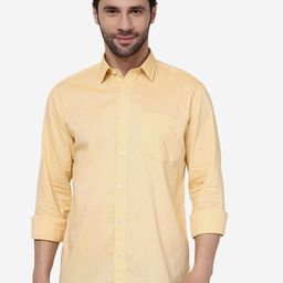 JADE BLUE Slim Fit Pure Cotton Casual Shirt-image-96