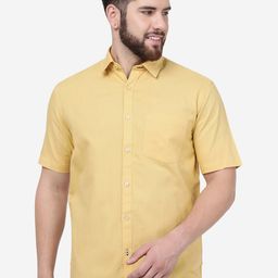 Greenfibre Slim Fit Casual Pure Cotton Shirt-picture-31