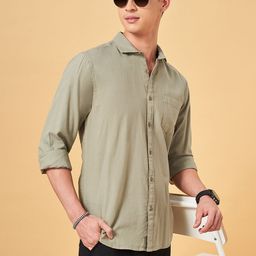 BYFORD by Pantaloons Slim Fit Opaque Casual Shirt-picture-17