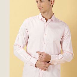 Thomas Scott Classic Slim Fit Spread Collar Casual Shirt-image-79