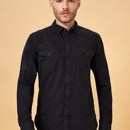 SF JEANS by Pantaloons Slim Fit Cotton Casual Shirt-image-54