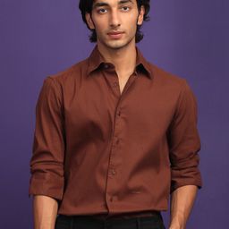 RARE RABBIT Men Bicton Slim Fit Cotton Formal Shirt-image-30