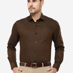 Greenfibre Slim Fit Cotton Formal Shirt-image-77