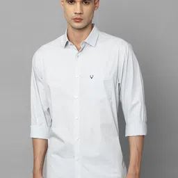 Allen Solly Slim Fit Micro Ditsy Printed Pure Cotton Casual Shirt-image-50