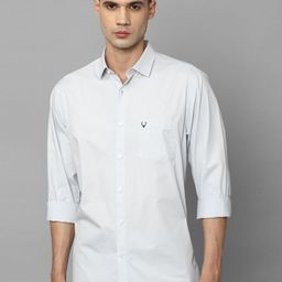 Allen Solly Slim Fit Self Designed Pure Cotton Casual Shirt-image-56