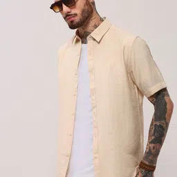 SHOWOFF Men Comfort Slim Fit Opaque Casual Shirt-image-26