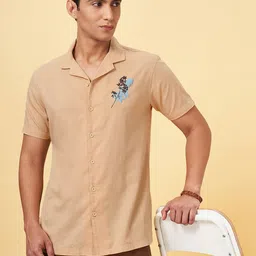 Urban Ranger by pantaloons Men Slim Fit Opaque Casual Shirt-image-81