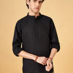Urban Ranger by pantaloons Slim Fit Long Sleeves Cotton Casual Shirt-image-13