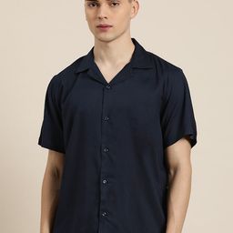 Hancock Relaxed Cuban Collar Short Sleeves Casual Shirt-picture-48