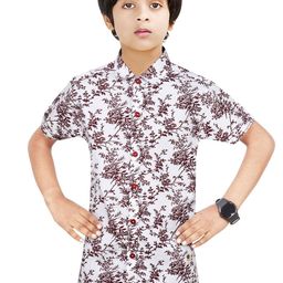 MADE IN THE SHADE Boys Floral Opaque Casual Shirt-image-29
