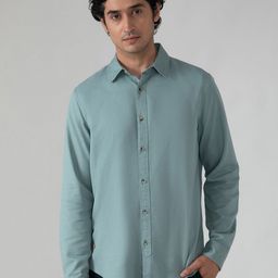 SUBTRACT Comfort Casual Twill Cotton Linen Shirt-image-35
