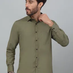 Cantabil Men Comfort Opaque Casual Shirt-image-68