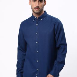 R&B Cotton Button-Down Collar Opaque Casual Shirt-picture-32