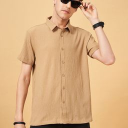 YU by Pantaloons Textured Opaque Casual Shirt-image-89