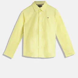 Tommy Hilfiger Boys Button-Down Collar Casual Shirt-image-93