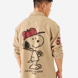 The Souled Store Graphic Printed Opaque Cotton Casual Shirt-image-14